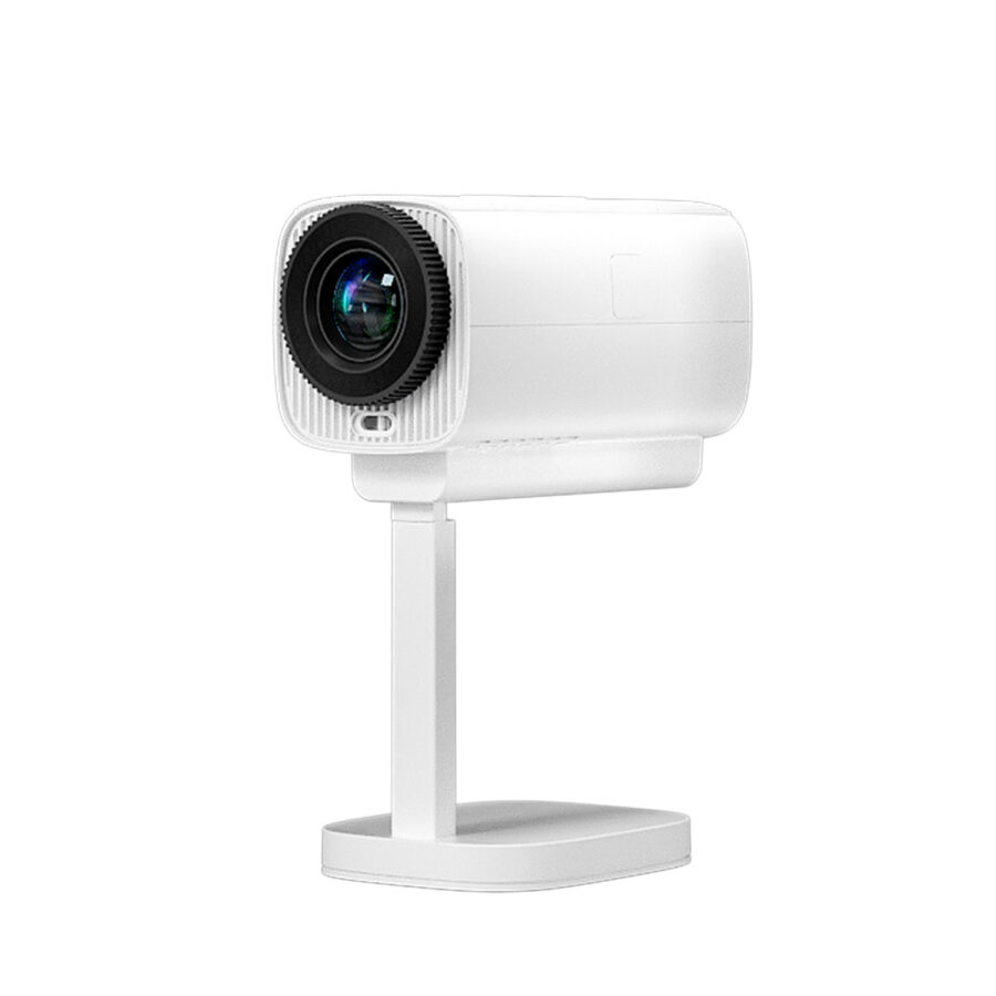 TS5 Mini Portable Projector, Smart Projector with WIFI and Bluetooth 5.3, 1080P Movie Projector for Home Bedroom, 300 ANSI Lumen Electric Focus Built-in Apps, Small Projector for Phone/PC/HDMI/USB/Laptop