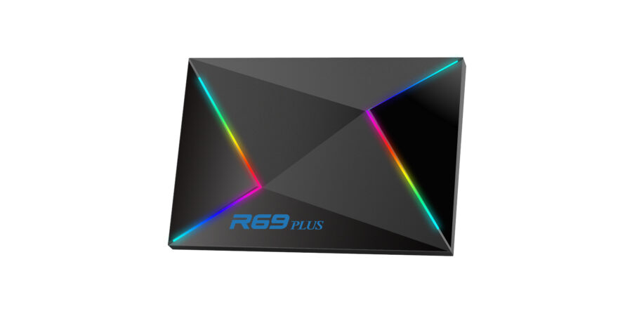 R69 plus Android TV Box H728｜Android 8.1 H728 Media Player Box 6K@30fps, HDR/CEC, HDMI 2.0, H.265/VP9, 2.4G Wi‑Fi, USB 3.0 + 2.0, microSD, LAN, KODI 18.0